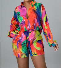 Load image into Gallery viewer, Splash of Color Shorts Set
