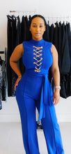 Load image into Gallery viewer, Heart of Gold Royal Blue Jumper
