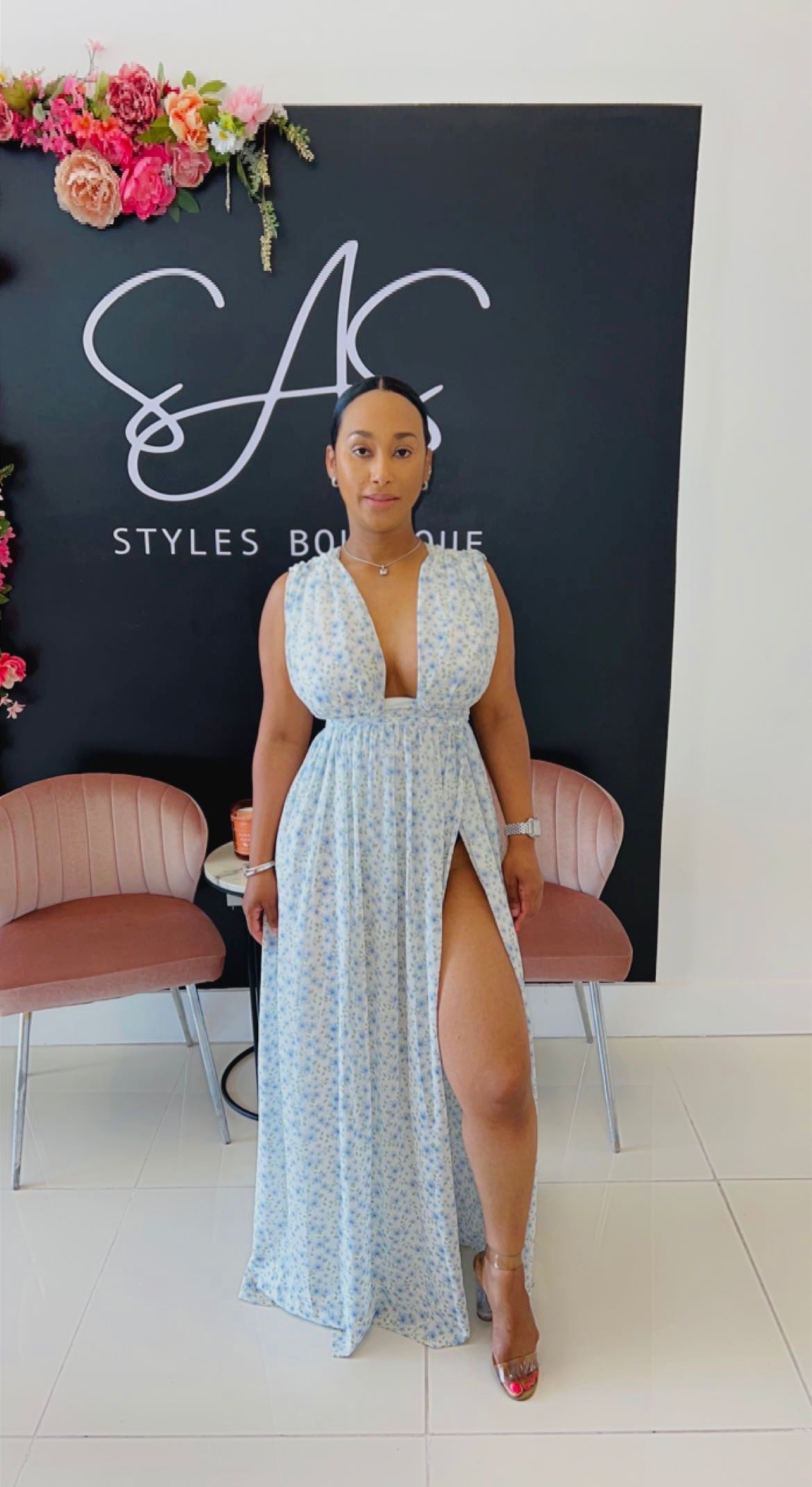karina maxi dress Karina Floral Maxi Dress – SAS Styles