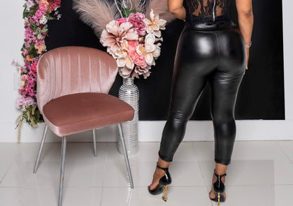 Sassy Faux Leather Leggings